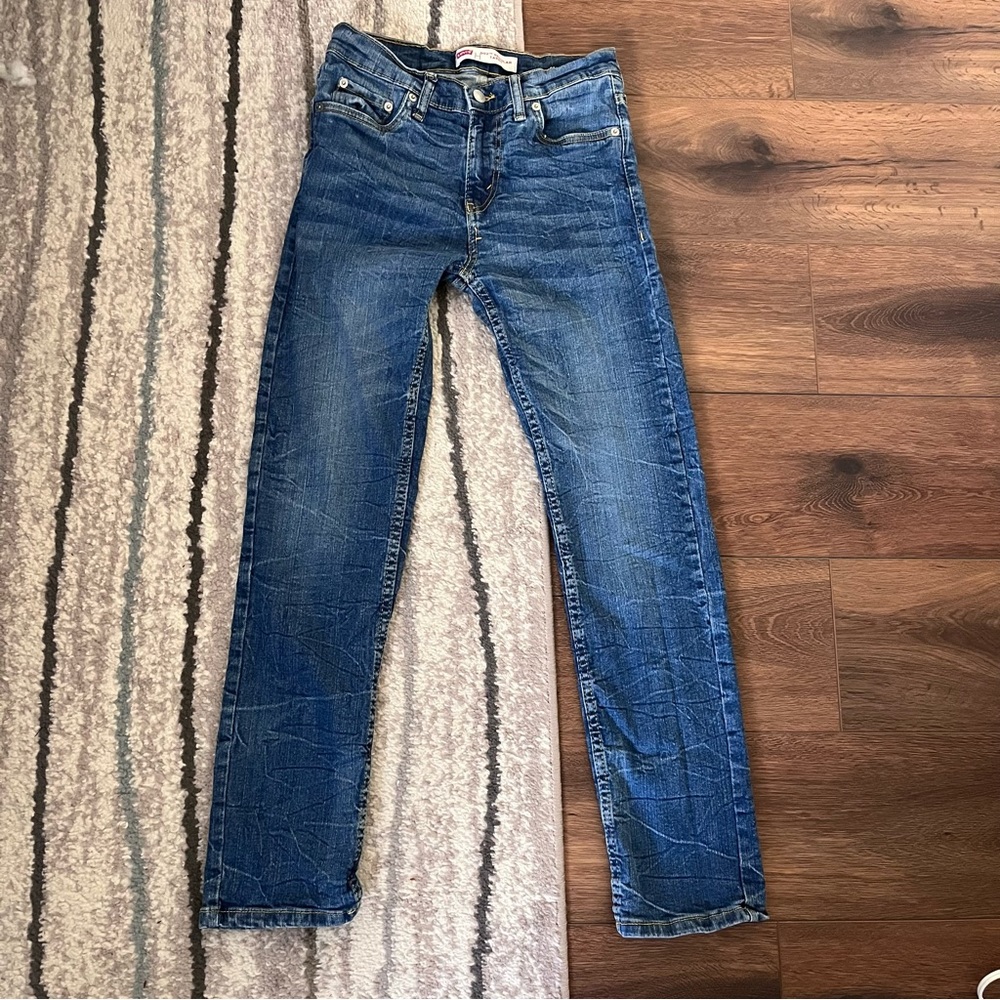 Levis 502 regular taper jeans, size 14 reg or 27 x 27.
